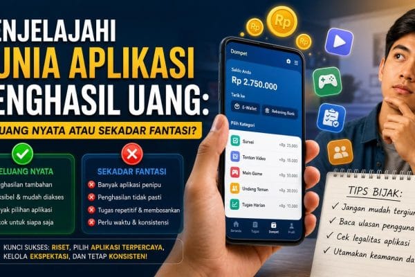 Aplikasi Penghasil Uang: Temukan Cara Cuan Terbaik 2026
