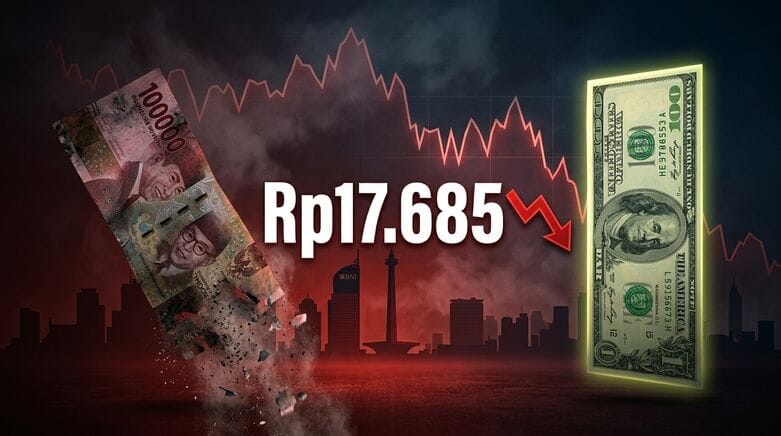 info rupiah melemah