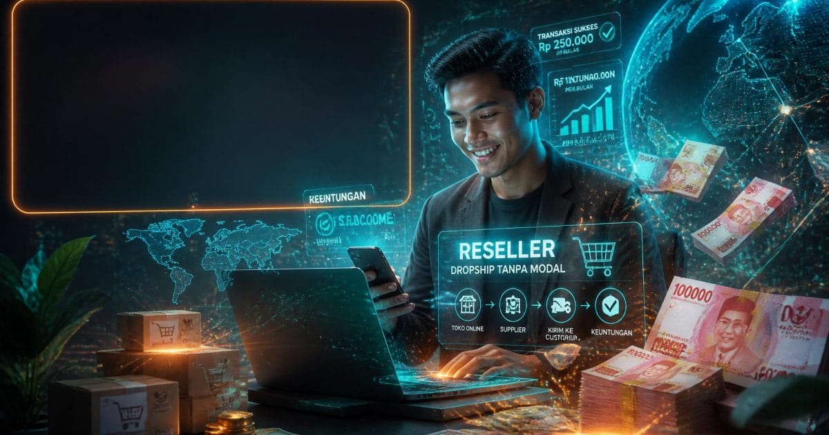 reseller dropship tanpa modal
